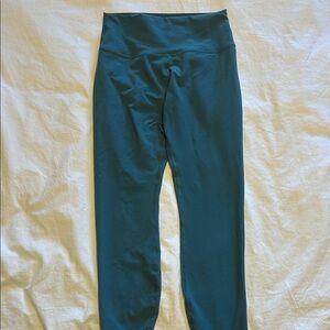 ALO Yoga High Waist Teal Leggings